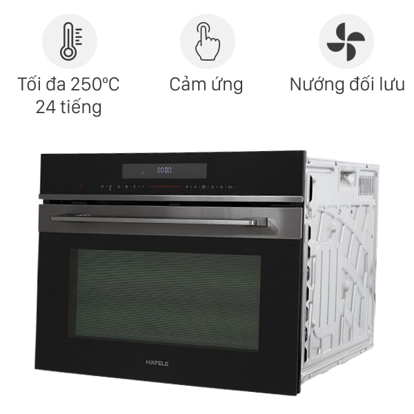 Lò nướng kết hợp vi sóng lắp âm Hafele HCO-8T50A (538.01.431) 50 lít